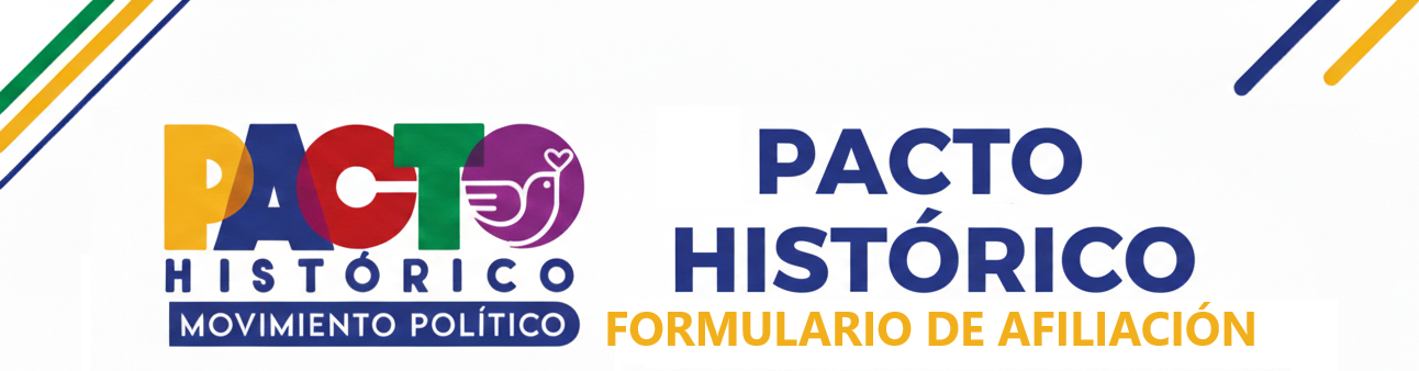 Formulario de Afiliación Nariño - Pacto Histórico